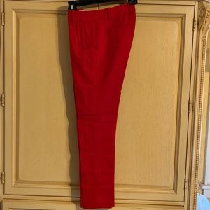 J Crew Red Pants